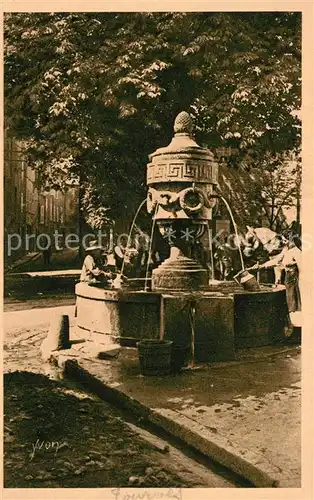 AK / Ansichtskarte Tourves Vieille fontaine Collection La douce France Tourves