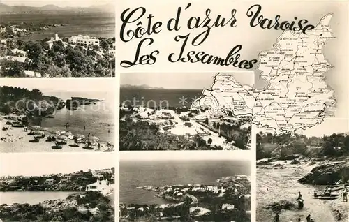 AK / Ansichtskarte Les Issambres Vues d ensemble Plage Cote d Azur Les Issambres