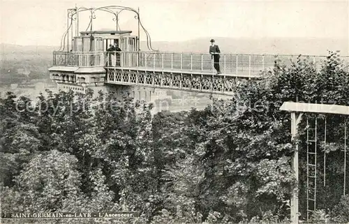 AK / Ansichtskarte Saint Germain en Laye Ascenceur Saint Germain en Laye