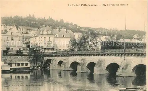 AK / Ansichtskarte Meulan Pont sur la Seine Meulan