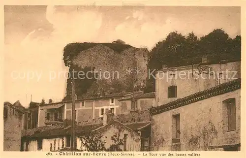 AK / Ansichtskarte Chatillon_sur_Sevre La Tour vue des basses vallees Chatillon_sur_Sevre