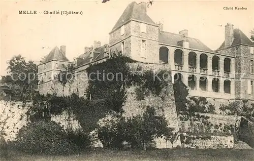 AK / Ansichtskarte Melle_Niort Chaille Chateau Melle_Niort