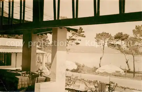 AK / Ansichtskarte Sainte_Maxime_sur_Mer_Var Restaurant Terrasse Sainte_Maxime_sur_Mer_Var