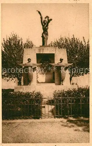 AK / Ansichtskarte Saint Raphael_Var Monument aux Morts Kriegerdenkmal Saint Raphael Var