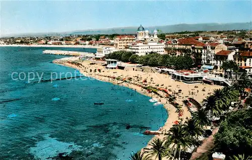 AK / Ansichtskarte Saint Raphael_Var La Plage Cote d Azur Saint Raphael Var