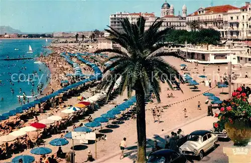 AK / Ansichtskarte Saint Raphael_Var La Plage Cote d Azur Saint Raphael Var