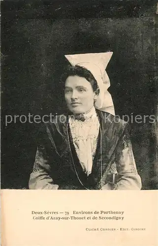 AK / Ansichtskarte Parthenay Coiffe d Azay sur Thouet et de Secondigny Parthenay