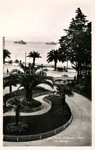 AK / Ansichtskarte Saint Raphael_Var Un Jardin Cote d Azur Saint Raphael Var