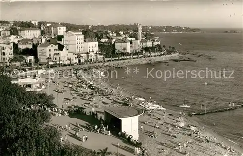 AK / Ansichtskarte Saint Raphael_Var La plage Cote d Azur Saint Raphael Var