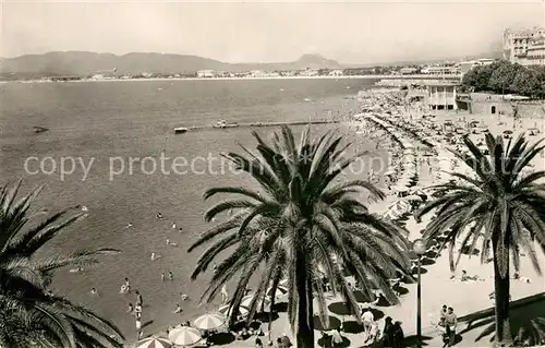 AK / Ansichtskarte Saint Raphael_Var La Plage Cote d Azur Saint Raphael Var