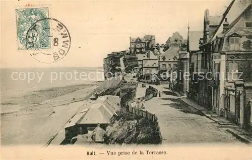 AK / Ansichtskarte Ault_Somme Vue prise de la Terrasse Ault_Somme