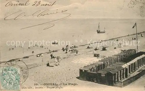 AK / Ansichtskarte Onival_Somme La Plage Onival Somme