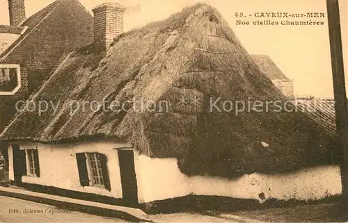 AK / Ansichtskarte Cayeux sur Mer Nos vieilles Chamieres Cayeux sur Mer