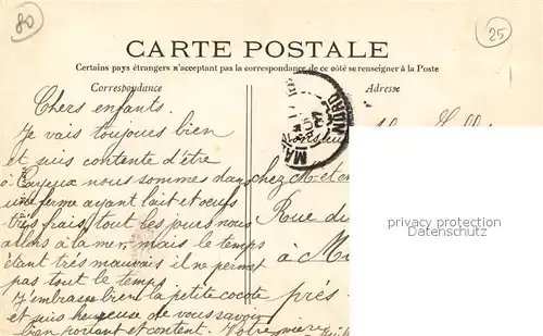 AK / Ansichtskarte Cayeux sur Mer Promenade en mer Cayeux sur Mer