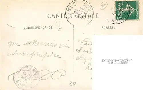 AK / Ansichtskarte Davenescourt Chateau Davenescourt