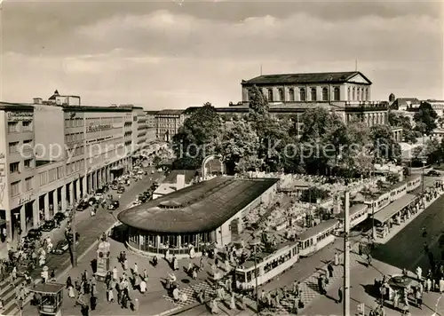 AK / Ansichtskarte Strassenbahn Hannover Cafe Kr?pcke  