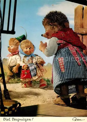 AK / Ansichtskarte Mecki_Nr. 331 Viel Vergn?gen  