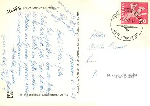 AK / Ansichtskarte Mecki_Nr. 331 Viel Vergn?gen  