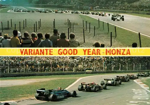 AK / Ansichtskarte Autorennen Autodromo Nazionale di Monza Gran Premio d Italia  Autorennen