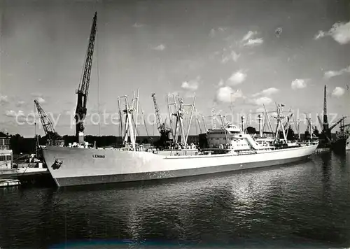 AK / Ansichtskarte Schiffe_Ships_Navires Lenino Polskie Linie Oceaniczne 