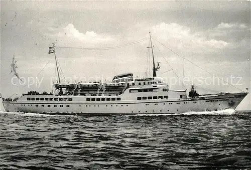 AK / Ansichtskarte Schiffe_Ships_Navires Wappen von Hamburg 