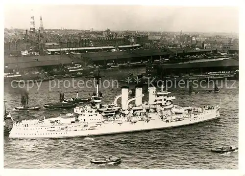 AK / Ansichtskarte Schiffe_Ships_Navires Schlesien 