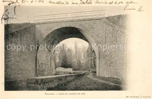 AK / Ansichtskarte Tournan Pont du Chemin de Fer Tournan