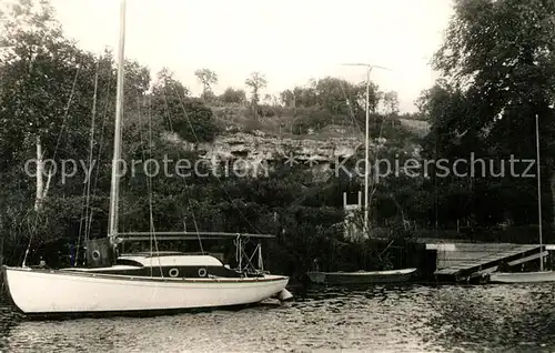 AK / Ansichtskarte Saint Fargeau Ponthierry Segelboote Saint Fargeau Ponthierry