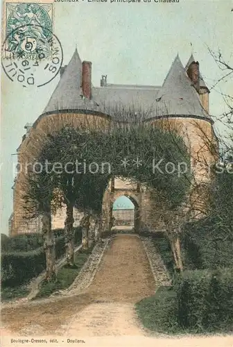 AK / Ansichtskarte Doullens_Somme Chateau Doullens_Somme