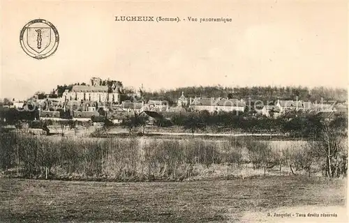 AK / Ansichtskarte Lucheux Vue panoramique Lucheux