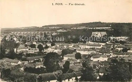 AK / Ansichtskarte Poix de Picardie Vue generale Poix de Picardie