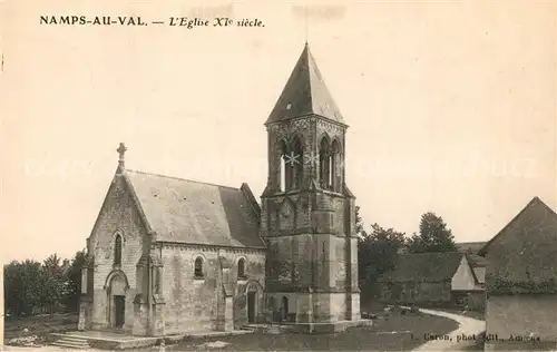 AK / Ansichtskarte Namps_au_Val Eglise XIe siecle 
