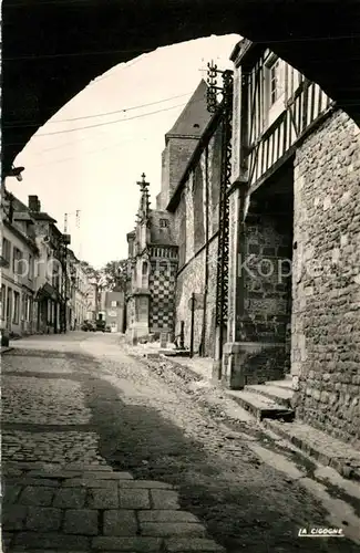 AK / Ansichtskarte Saint Valery sur Somme Le Porche de l Eglise Saint Valery sur Somme