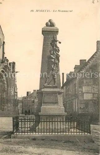 AK / Ansichtskarte Moreuil Monument Moreuil