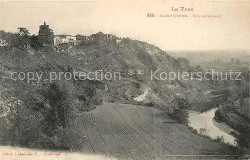 AK / Ansichtskarte Giroussens Vue generale Giroussens