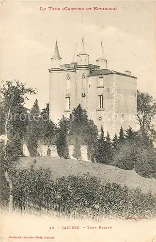 AK / Ansichtskarte Castres_Tarn Tour Balaye Castres_Tarn