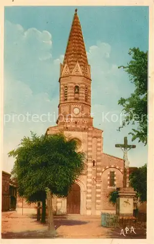 AK / Ansichtskarte Labastide Saint Pierre Eglise Kirche Labastide Saint Pierre