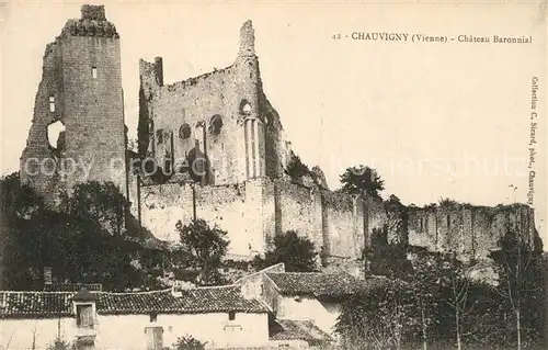 AK / Ansichtskarte Chauvigny Chateau Baronnial Chauvigny