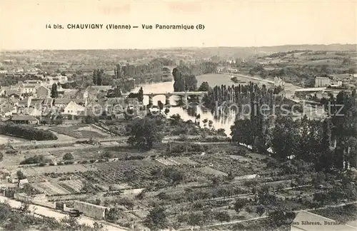 AK / Ansichtskarte Chauvigny Vue panoramique Chauvigny