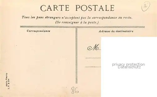 AK / Ansichtskarte Montmorillon L Octagone Montmorillon