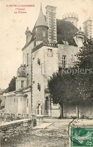 AK / Ansichtskarte Saint Savin_Vienne Le Chateau Saint Savin Vienne