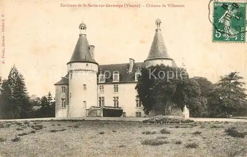 AK / Ansichtskarte Saint Savin_Vienne Chateau de Villemont Saint Savin Vienne