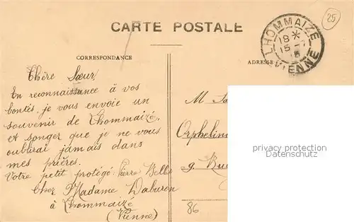 AK / Ansichtskarte Lhommaize Chateau de Morthemer vue prise de l Ouest Lhommaize