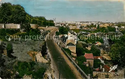 AK / Ansichtskarte Poitiers_Vienne Remparts au Jardins de Blossac et la Vallee du Clain Poitiers Vienne