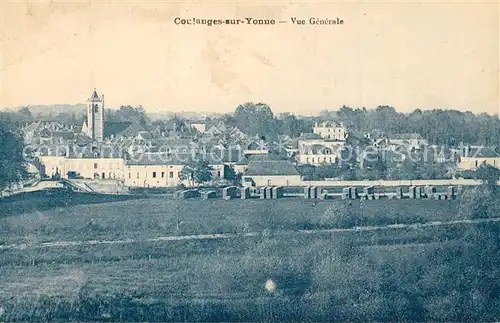 AK / Ansichtskarte Coulanges sur Yonne Vue generale Coulanges sur Yonne