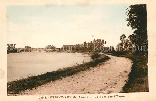 AK / Ansichtskarte Veron Le Pont sur l Yonne Veron