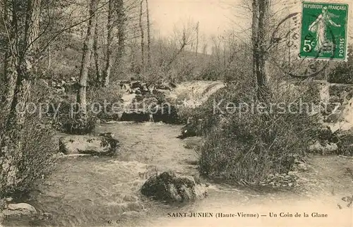 AK / Ansichtskarte Saint Junien Un Coin de la Glane Saint Junien