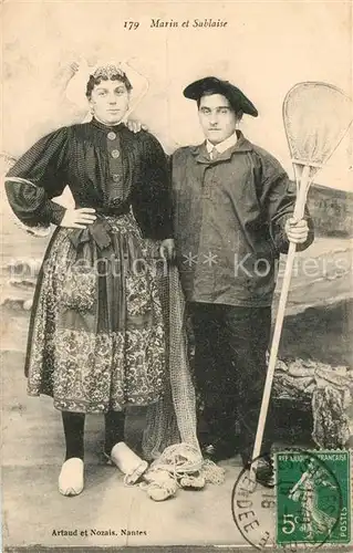 AK / Ansichtskarte Les_Sables d_Olonne Marin et Sablaise Les_Sables d_Olonne