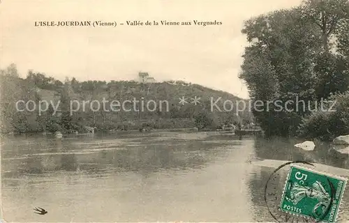 AK / Ansichtskarte L_Isle Jourdain_Vienne Vallee de la Vienne aux Vergnades L_Isle Jourdain_Vienne