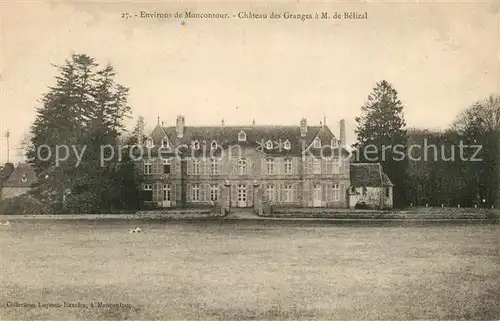 AK / Ansichtskarte Moncontour_Chatellerault Chateau des Granges a M de Belizal Moncontour_Chatellerault